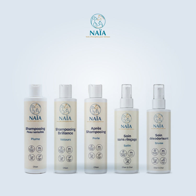 Gamme bain et pelage NAÏA