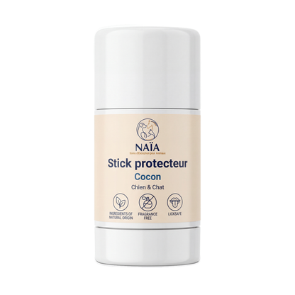 NAÏA Stick protecteur Cocon — stick pour coussinets et truffe, chien et chat