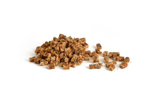 Cubes de poulet séchés pour chien et chat