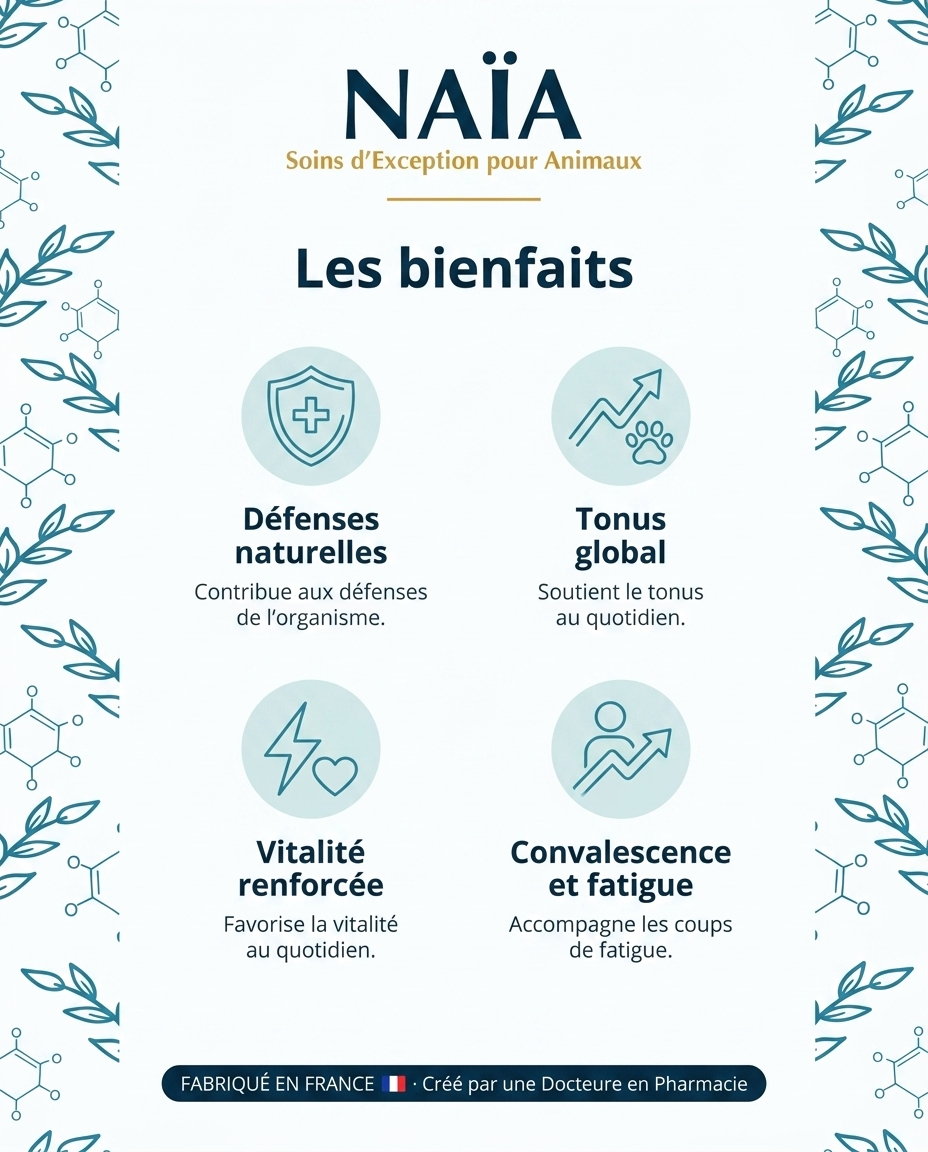 naïa vitalité+ bienfaits