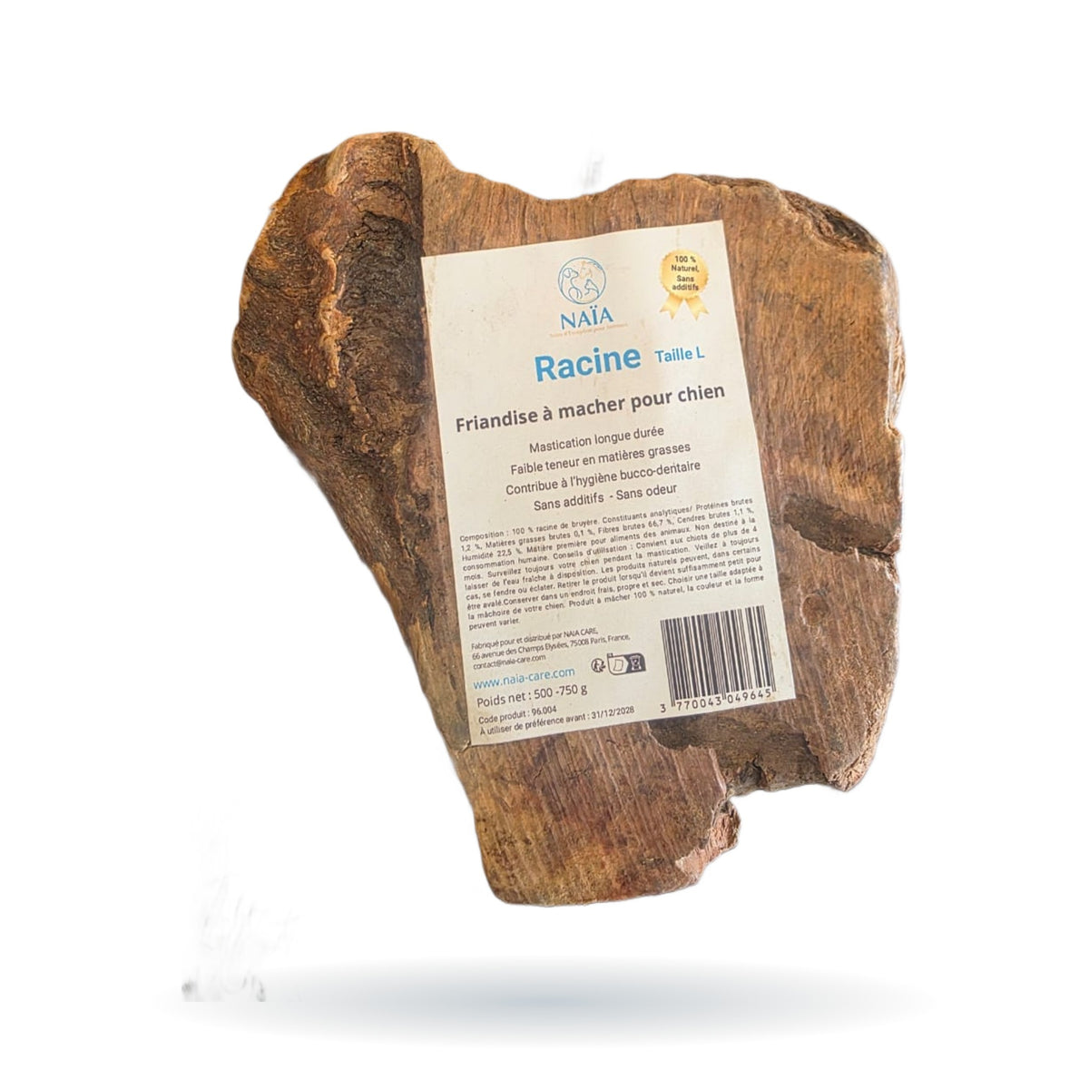 racine à mâcher · friandise naturelle