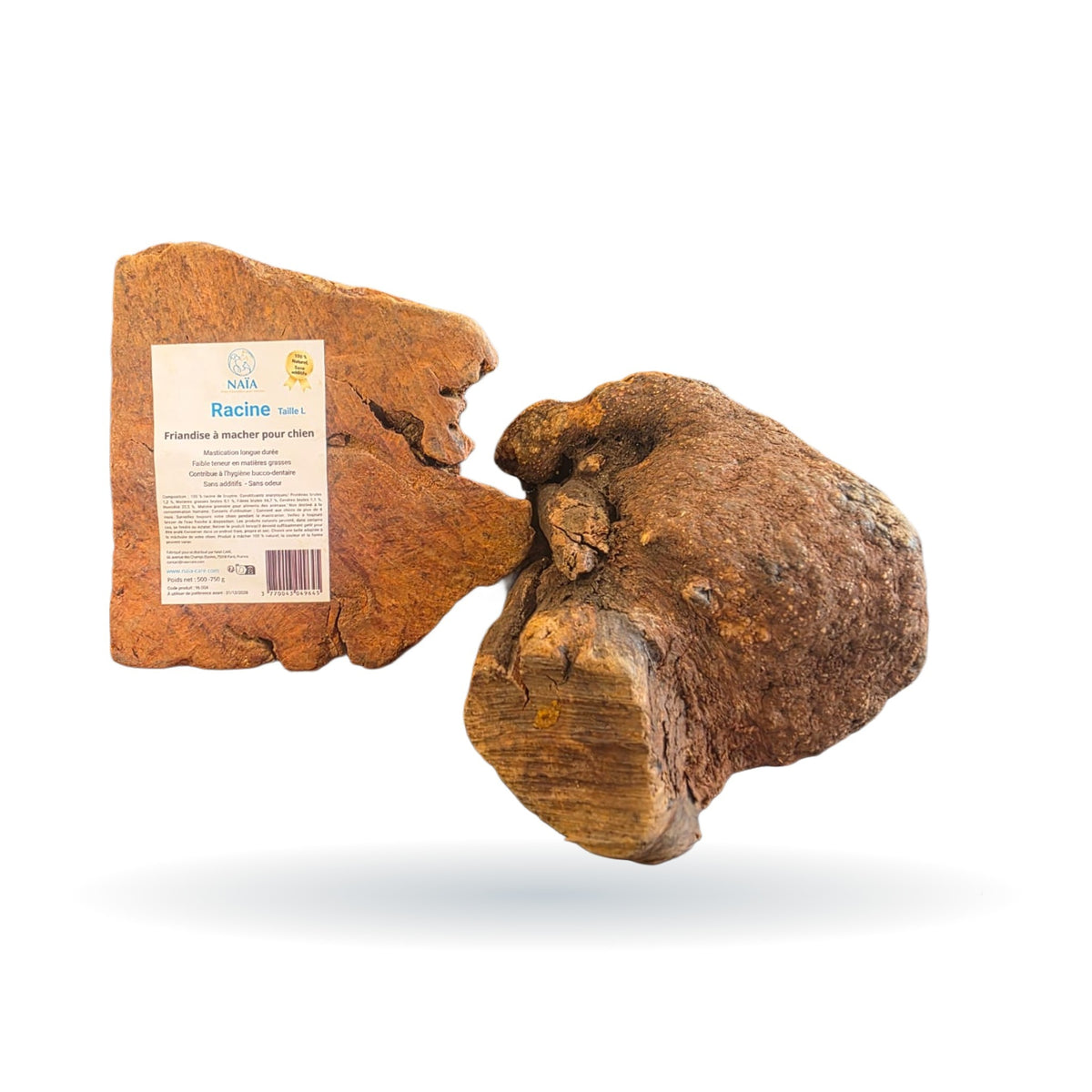 racine à mâcher · friandise naturelle